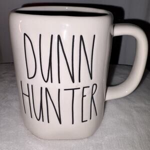 Rae Dunn DUNN HUNTER Coffee Mug Artisan Farmhouse Kitchen Pottery Stoneware
